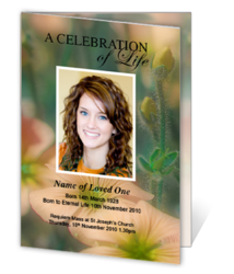 a4 order of service sheets